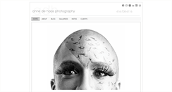 Desktop Screenshot of annedehaas.com